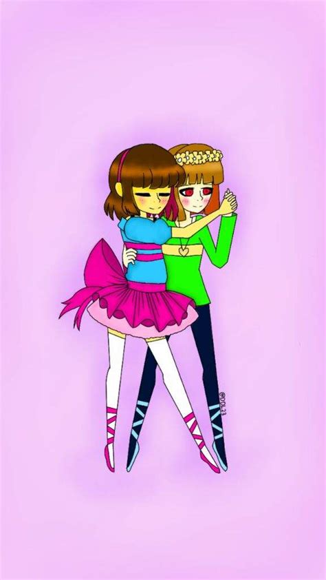 Dancetale Frisk And Chara Charisk Completed Version Undertale Amino