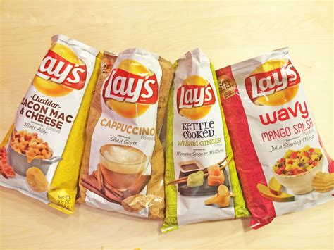 We Tried The 4 New Lays Potato Chip Flavours Heres The Verdict