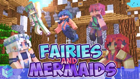 Fairies And Mermaids By Entity Builds Minecraft Skin Pack Minecraft