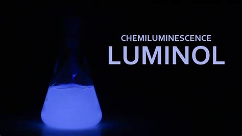 Chemiluminescence Of Luminol Bleach Methode Youtube