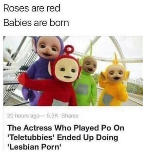 The Actress Who Played Po On Teletubbies Ended Up Doing Lesbian Porn