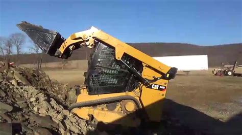 Two strong steel tracks give your skid loader the traction to go where you've never gone before. 2015 Cat Caterpillar 249D Rubber Track Skid Steer Loader ...