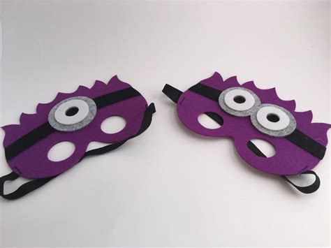 Evil Minion Masks