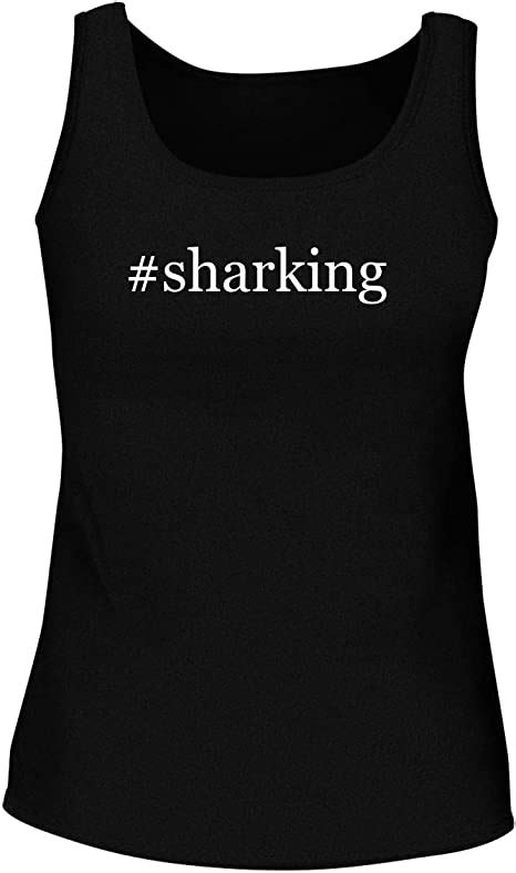 Sharking Women S Soft And Comfortable Hashtag Tank Top Clothing