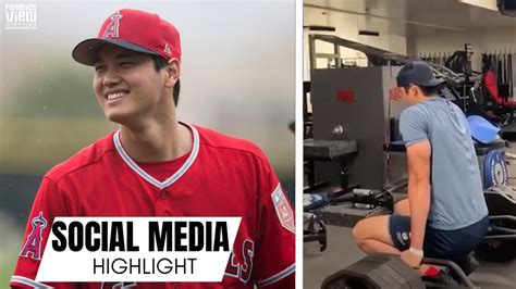 Shohei Ohtani Shows Off Impressive Strength Dead Lifts 495 Lbs In