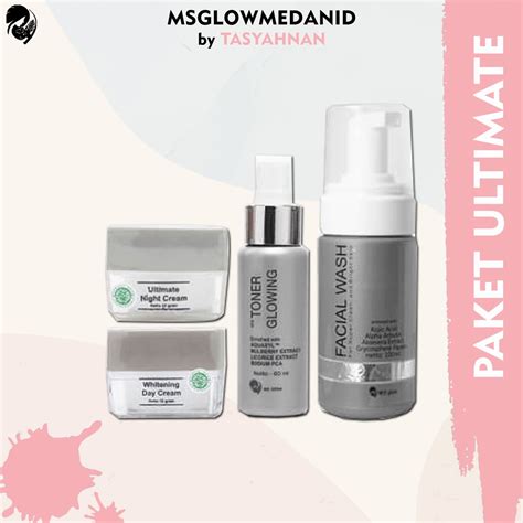 Jual MS GLOW Paket Ultimate Series Flek Hitam Anti Aging Shopee