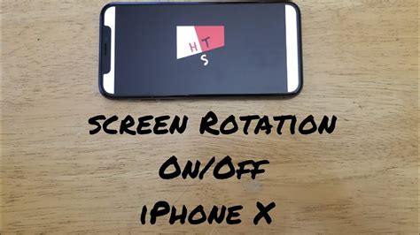 How To Rotate Screen Iphone X Xs 10 Youtube