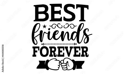 Best Friends Forever Svg Friendship Bundle Svg Cut Files Vector
