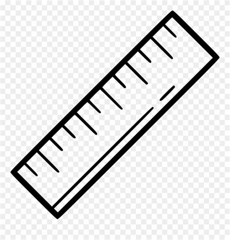 Ruler Icon Png Clipart 493570 Pinclipart