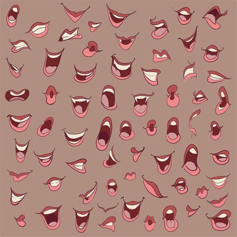 Mouths Practice 3 By Flyingcarpets Expresiones De Dibujo Dibujos De
