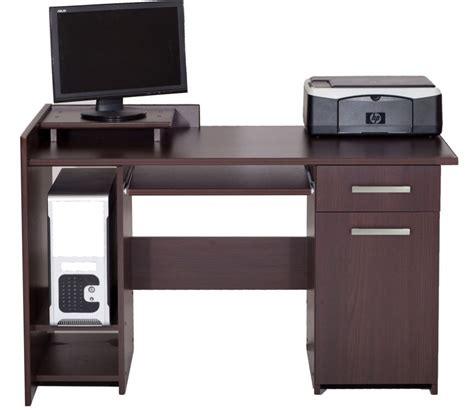 Biurko komputerowe z szafką szufladą i półkami IV PLMEBLE PL