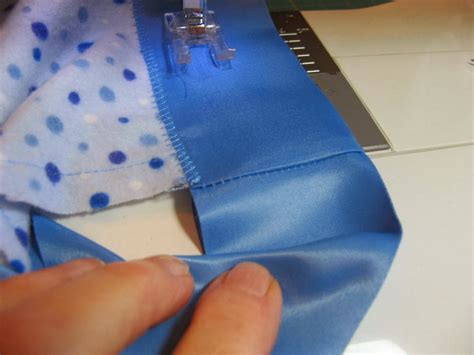 Stitching With 2 Strings Tutorial Satin Binding On A Baby Blanket