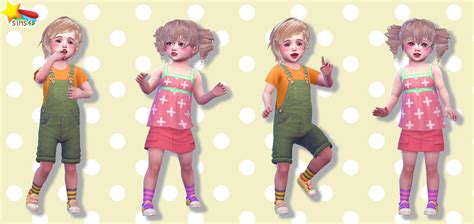 Sims 4 Ccs The Best Toddler Poses By A Lucky Day