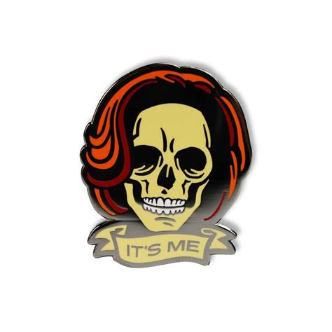 Skully Redux Enamel Pin Skully Enamel Pins Soft Enamel Pins