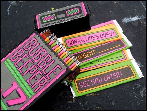 Beepers Pagers 90s Crazy 90s Bubble Gum Dinosaur Dracula