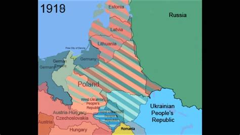 Poland Map Through History