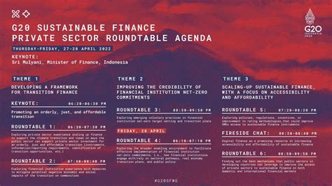 g20 sustainable finance private sector roundtable 27 28 april 2022 united nations