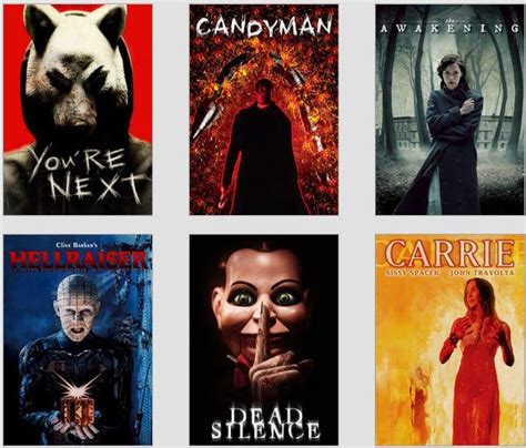 No, i'm not talking about the goofy horror. Top 10 Scary Movie Picks For Halloween #StreamTeam # ...