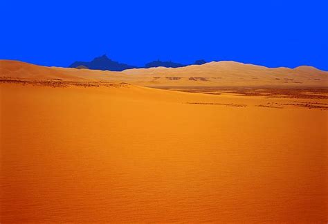 Orange Desert By Jean Luc Bohin Orange Deserts Sunset