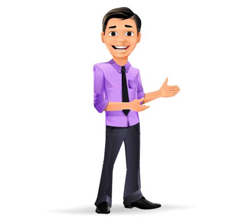 Young Businessman Vector Character Vector Characters Add