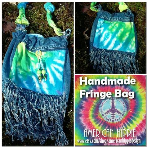 ☮ American Hippie Bohéme Boho Style ☮ Handmade Fringe Bag Fringe Bags