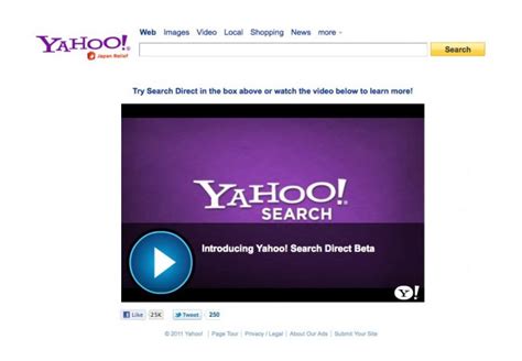 Yahoo Introduces Search Direct