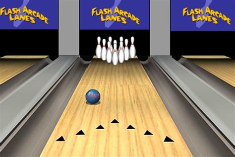 Today's top bowlers can only be at their best. Flash Arcade Lanes Game - Bowling games - Games Loon