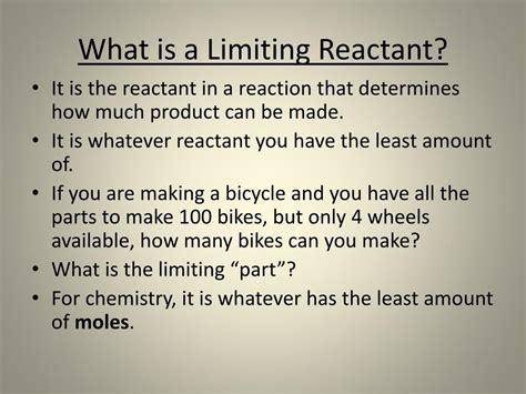 Ppt Limiting Reactants And Percent Yield Powerpoint Presentation Free Download Id4501077