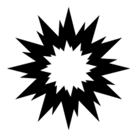 Explosion Icon Free PNG SVG 40793 Noun Project