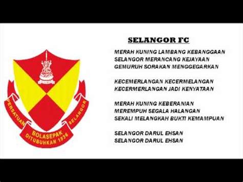 Untuk negeri kita merupakan lagu negeri bagi negeri pulau pinang. SELANGOR-MERAH KUNING - YouTube