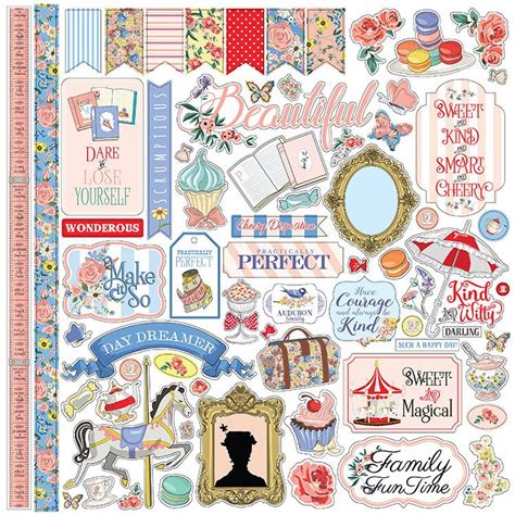 Carta Bella Paper Practically Perfect Collection 12 X 12 Cardstock