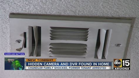Police Renters Find Hidden Camera Left By Previous Tenant In Their