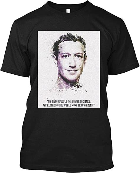 The Legendary Mark Zuckerberg And His Quote T Shirt T Tee For Men