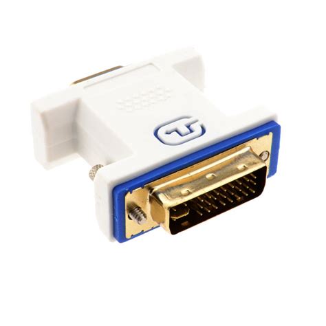 Kenable Pro Vga Socket 15 Pin To Dvi 245 Male Plug Video Adapter W