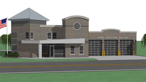 Fire Station 3d Warehouse