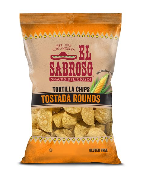 tostada rounds tortilla chips snak king