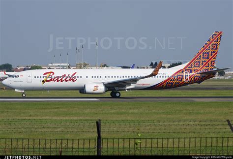 Pk Lbo Boeing 737 9gper Batik Air Rinaldi Wibiyanto Jetphotos