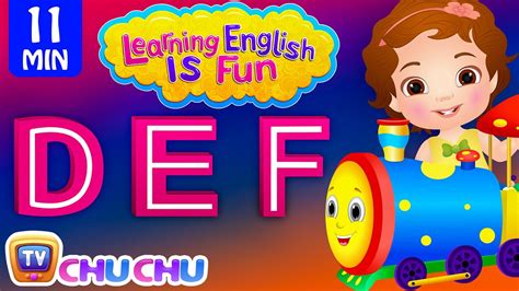 Learning English Is Fun Def Songs Chuchu Tv Phonics And Words