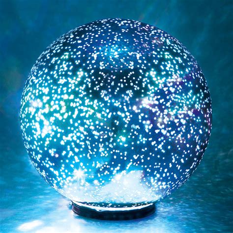 Spectacular Illuminated Mercury Glass Ball Bits And Pieces