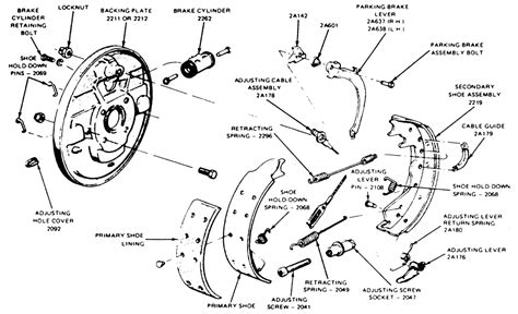 Does Anyone Have A F Drum Brake Parts Diagram Ford Truck Enthusiasts Forums