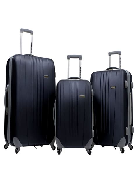 Travelers Choice Toronto 3 Piece Lightweight Expandable Spinner Luggage