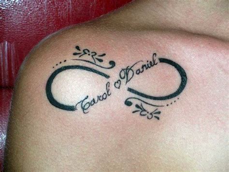 It is an icon that reflects the infinite flow of life, nature, and energy. infinity symbol tattoo with names | Tattoo | Pinterest ...