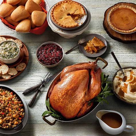 Boston market is an option.honey baked stores are another option. 12 Favorite Sites for Ordering Your Thanksgiving Dinner