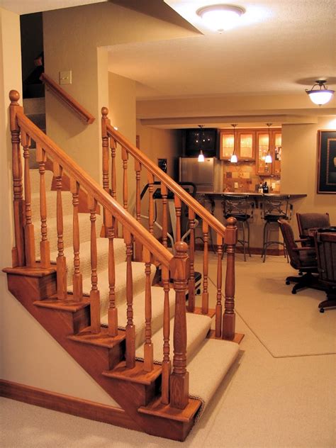 Stair Exciting Basement Stair Ideas For Beautifying The Often