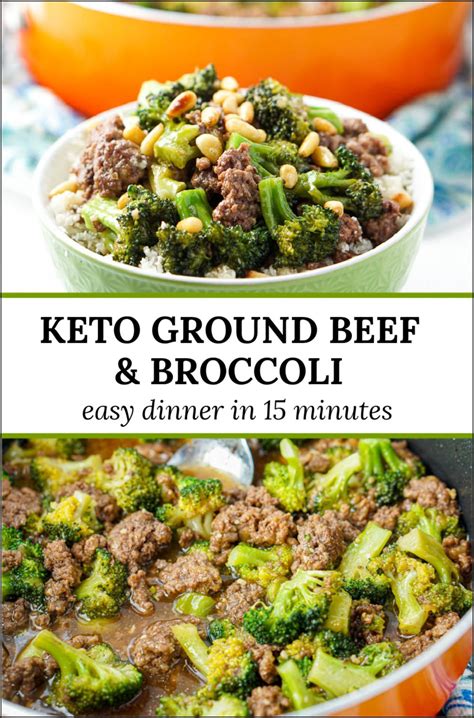 Quick Easy Keto Ground Beef Broccoli Dinner Daniels Aetherins