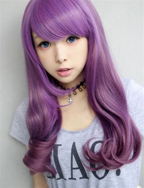 I decided to do something i've never done before and dye my hair purple! ~ QuantumChemist ~ : ~ ( ‿ ) ~ My Store Page + Kawaii ...