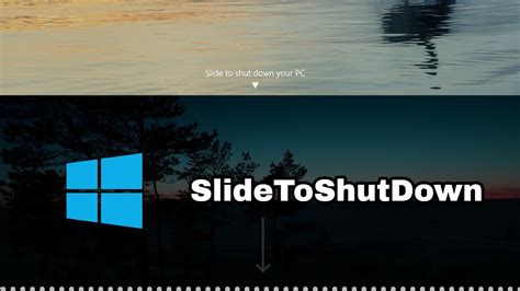 Slidetoshutdown Windows 10 Shortcut Key Youtube