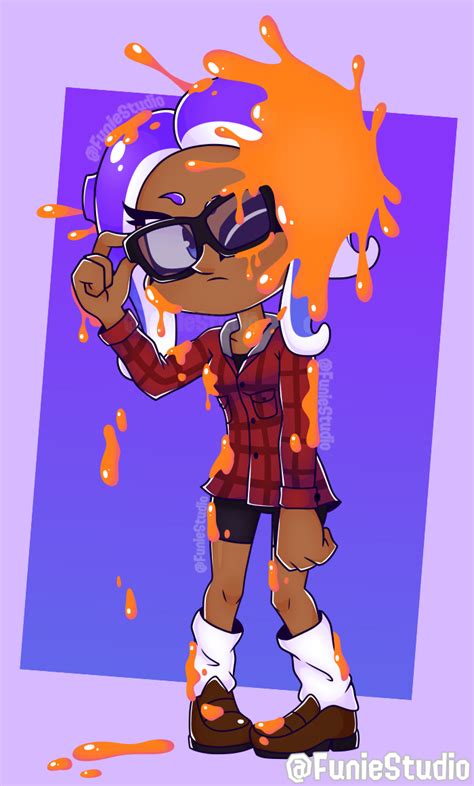 Octoling By Funie On Deviantart