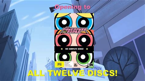 Opening To The Powerpuff Girls The Complete Series 2015 DVD Boxset