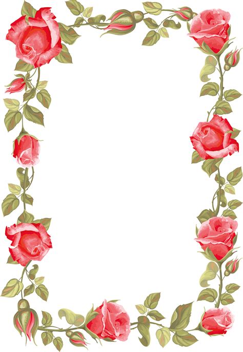 This clip art package is for:1. Floral frame PNG